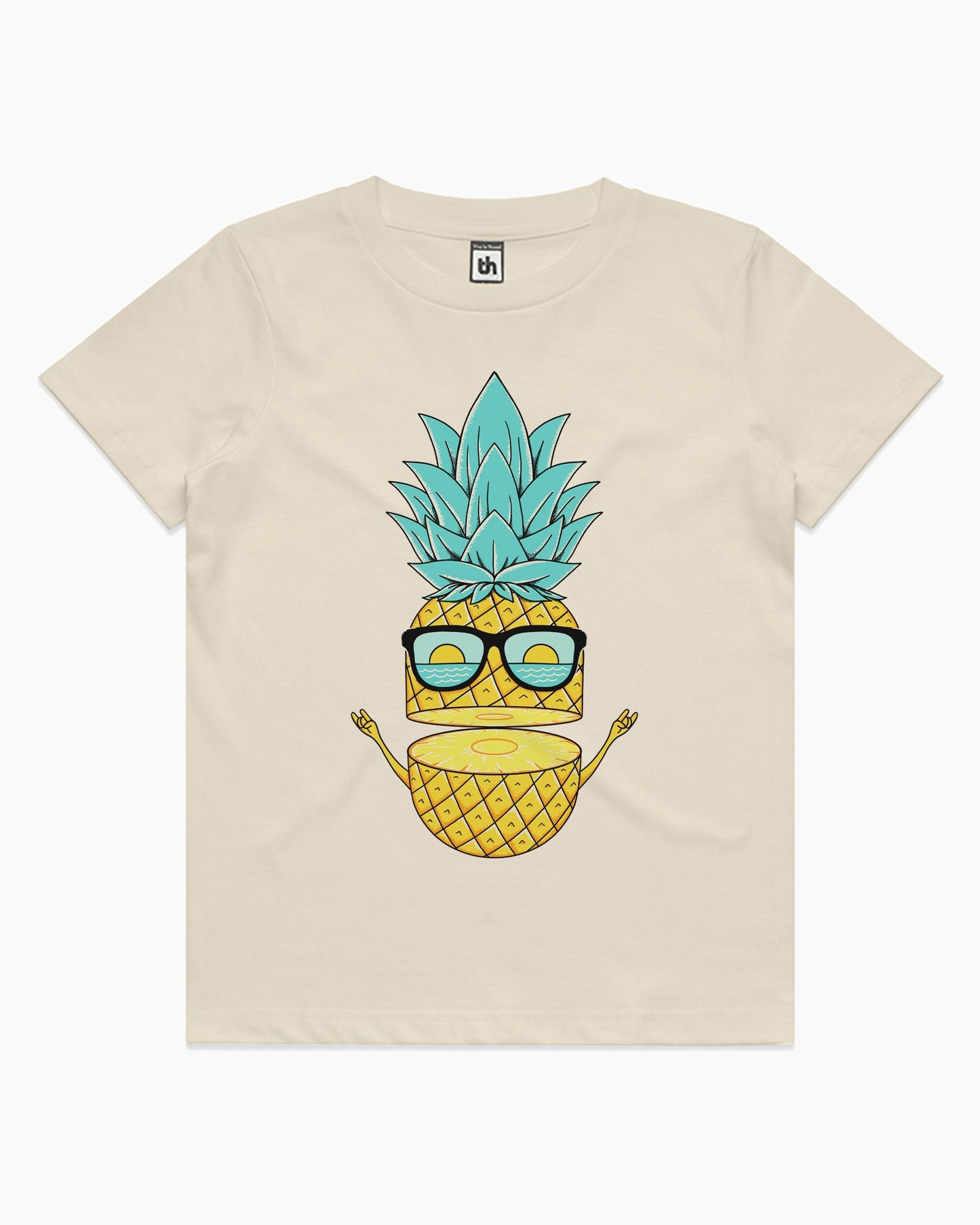 Pineapple Sunglasses Kids T-Shirt